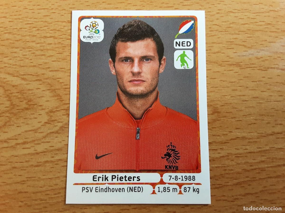Football Stickers: CROMO FUTBOL EURO 2012 PANINI 176.PIETERS-HOLANDA-NUNCA PEGADO