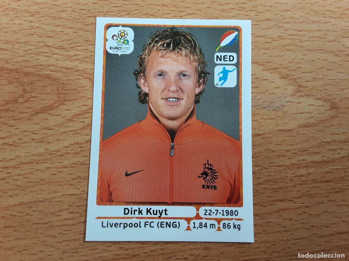 Football Stickers: CROMO FUTBOL EURO 2012 PANINI 188.KUYT-HOLANDA-NUNCA PEGADO