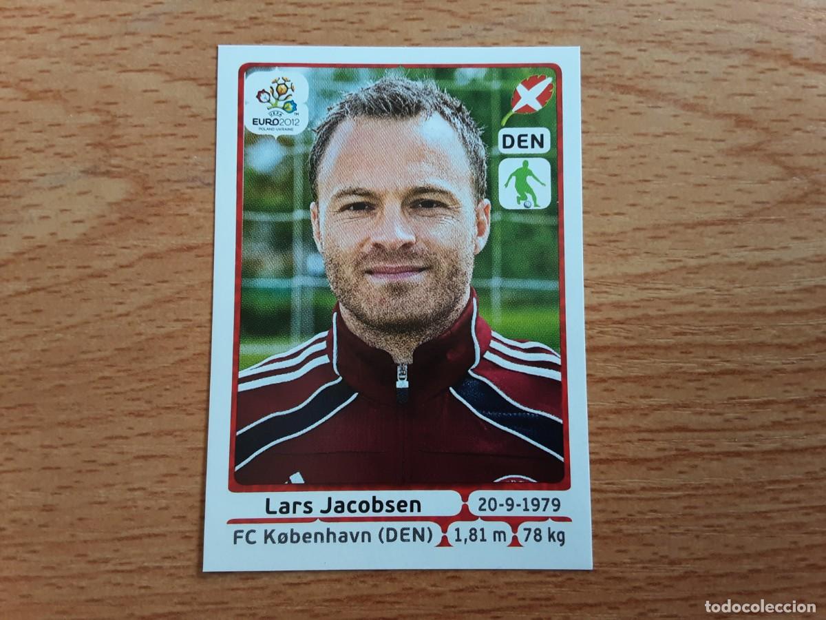 Football Stickers: CROMO FUTBOL EURO 2012 PANINI 204.JACOBSEN-DINAMARCA-NUNCA PEGADO