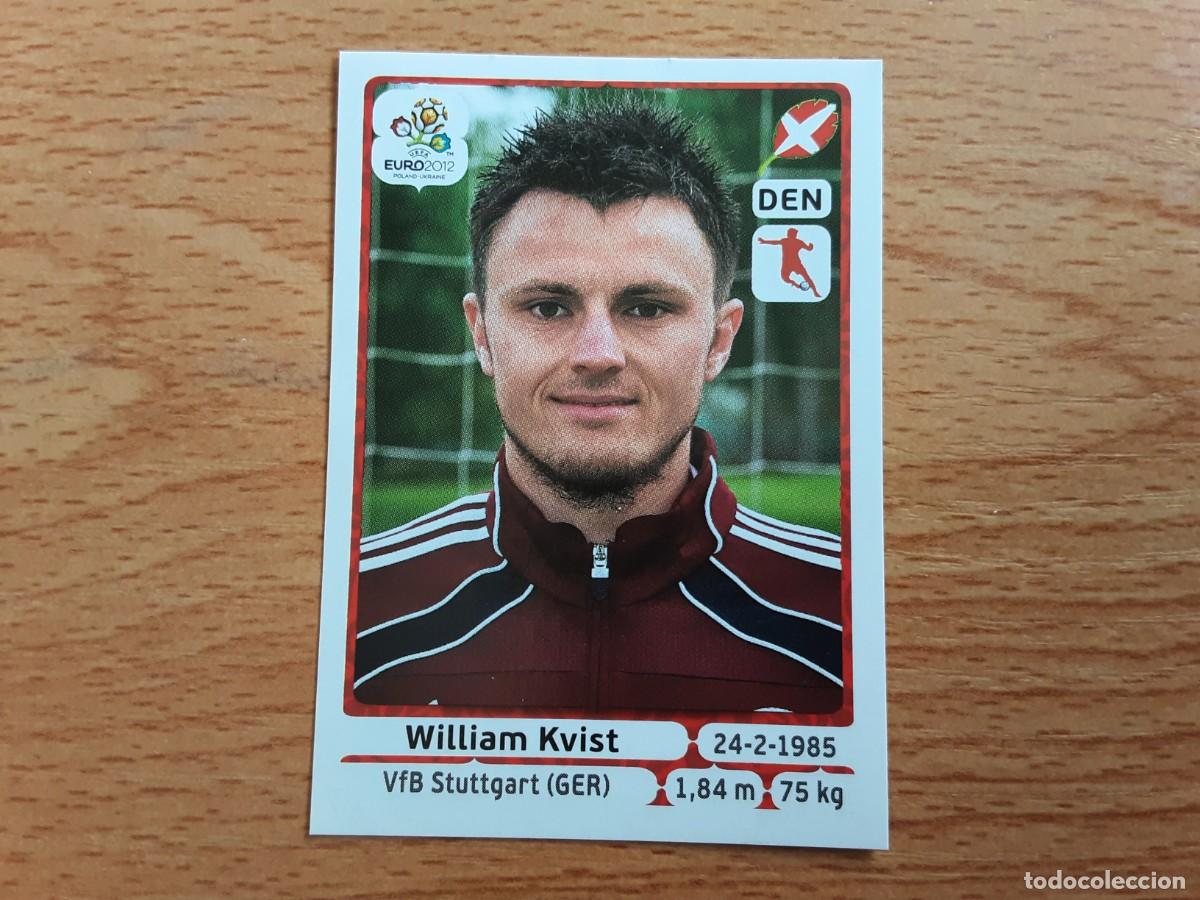 Football Stickers: CROMO FUTBOL EURO 2012 PANINI 209.KVIST-DINAMARCA-NUNCA PEGADO