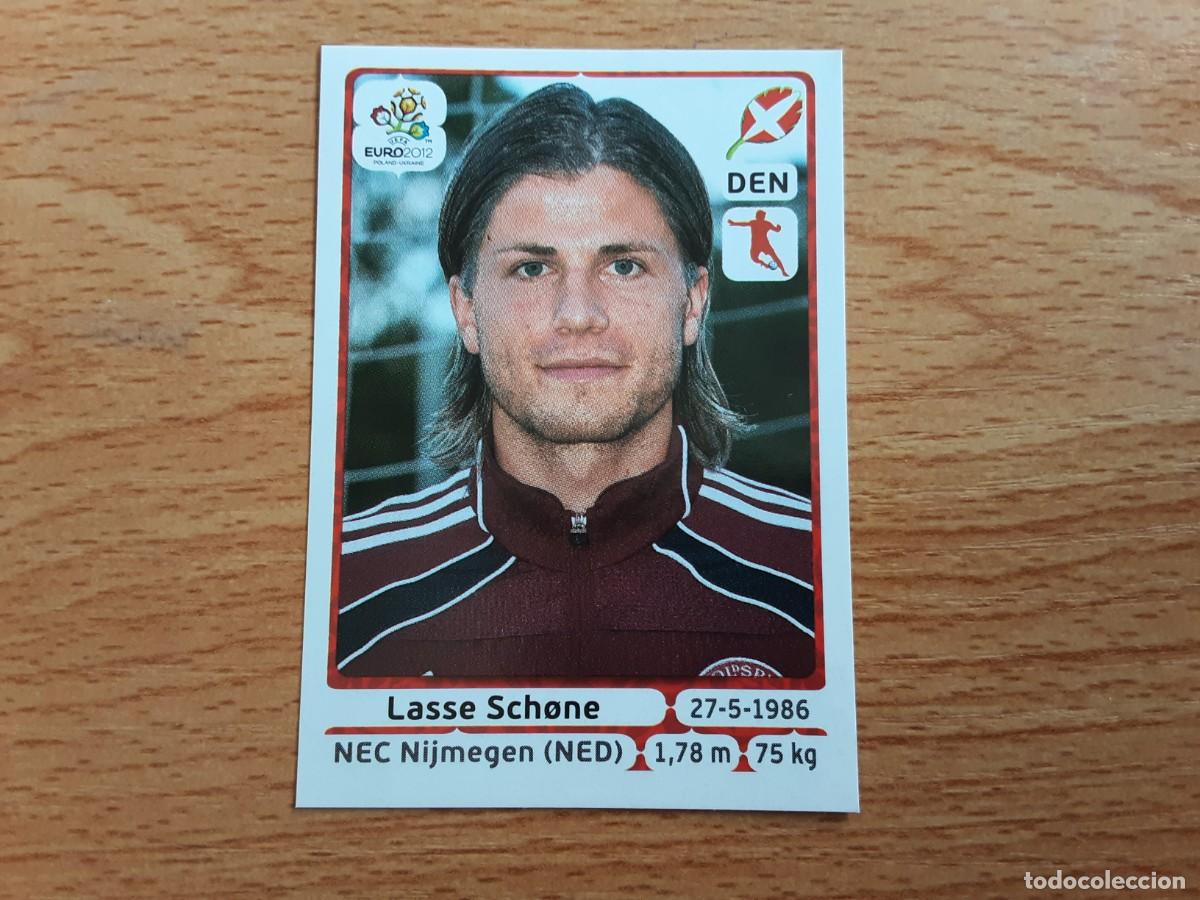 Football Stickers: CROMO FUTBOL EURO 2012 PANINI 216.SCHONE-DINAMARCA-NUNCA PEGADO