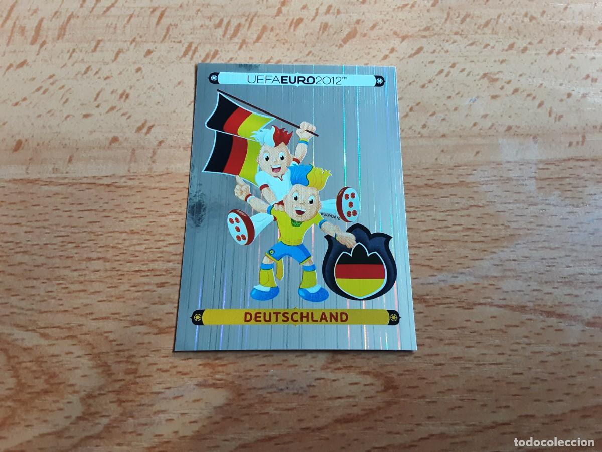 Cromos de f&uacute;tbol: CROMO FUTBOL EURO 2012 PANINI 223.LOGO MASCOTA-ALEMANIA-NUNCA PEGADO