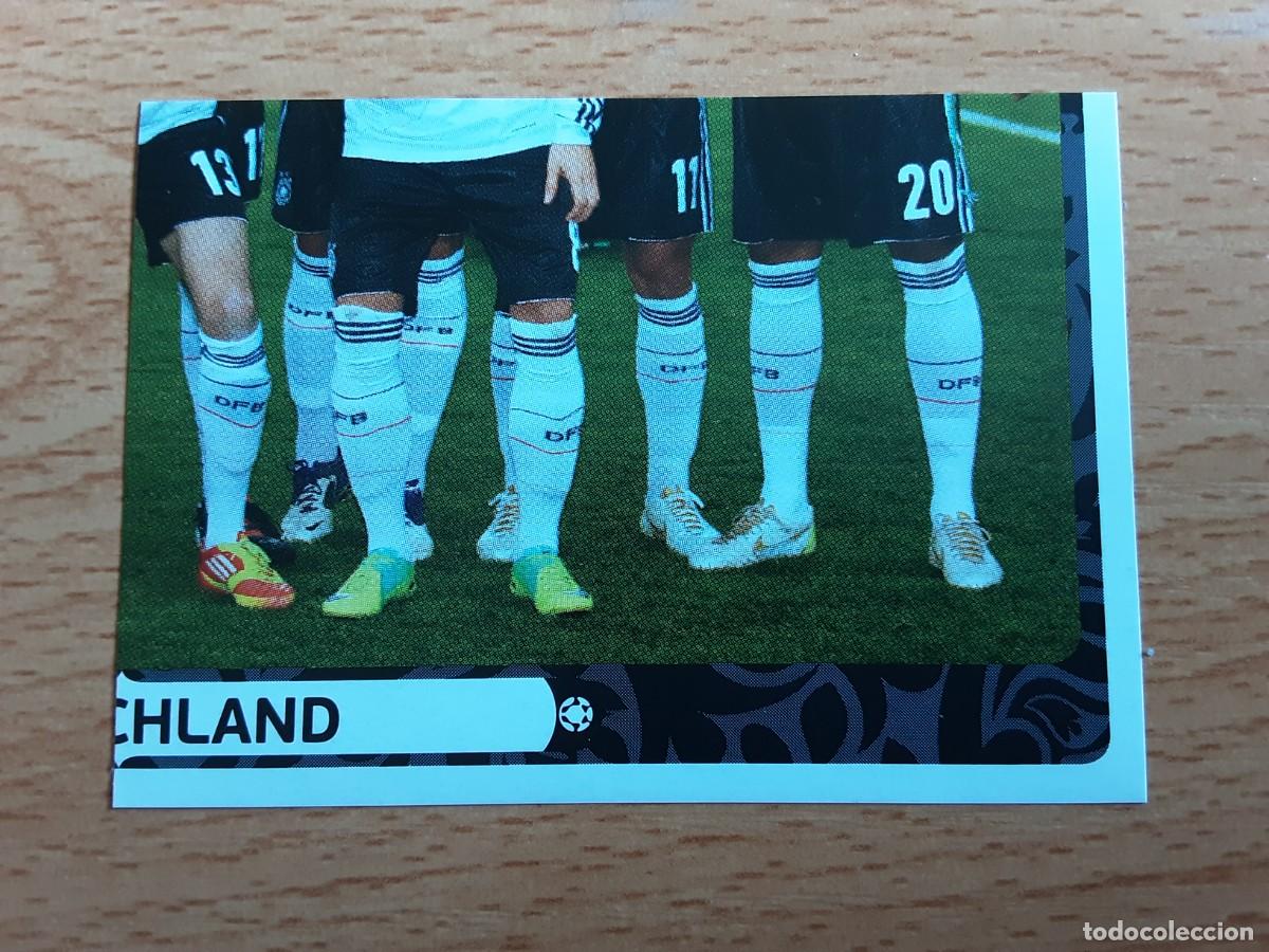 Football Stickers: CROMO FUTBOL EURO 2012 PANINI 228.ALINEACION-ALEMANIA-NUNCA PEGADO