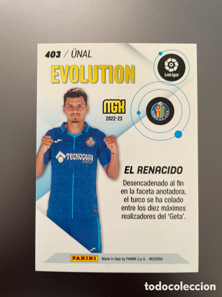 Cromos de f&uacute;tbol: Unal 403 evolution MGK Megacracks 2022-23 2022 2023 - Foto 2