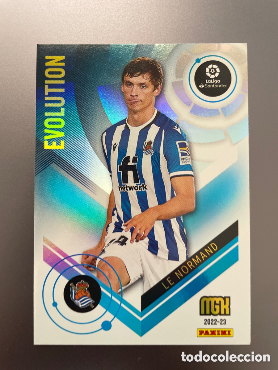Cromos de f&uacute;tbol: Le Normand 392 evolution MGK Megacracks 2022-23 2022 2023