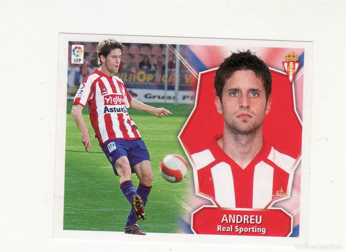 Cromos de f&uacute;tbol: EDICIONES ESTE 2008/2009 ANDREU SPORTING , NUEVO SIN PEGAR - Foto 1