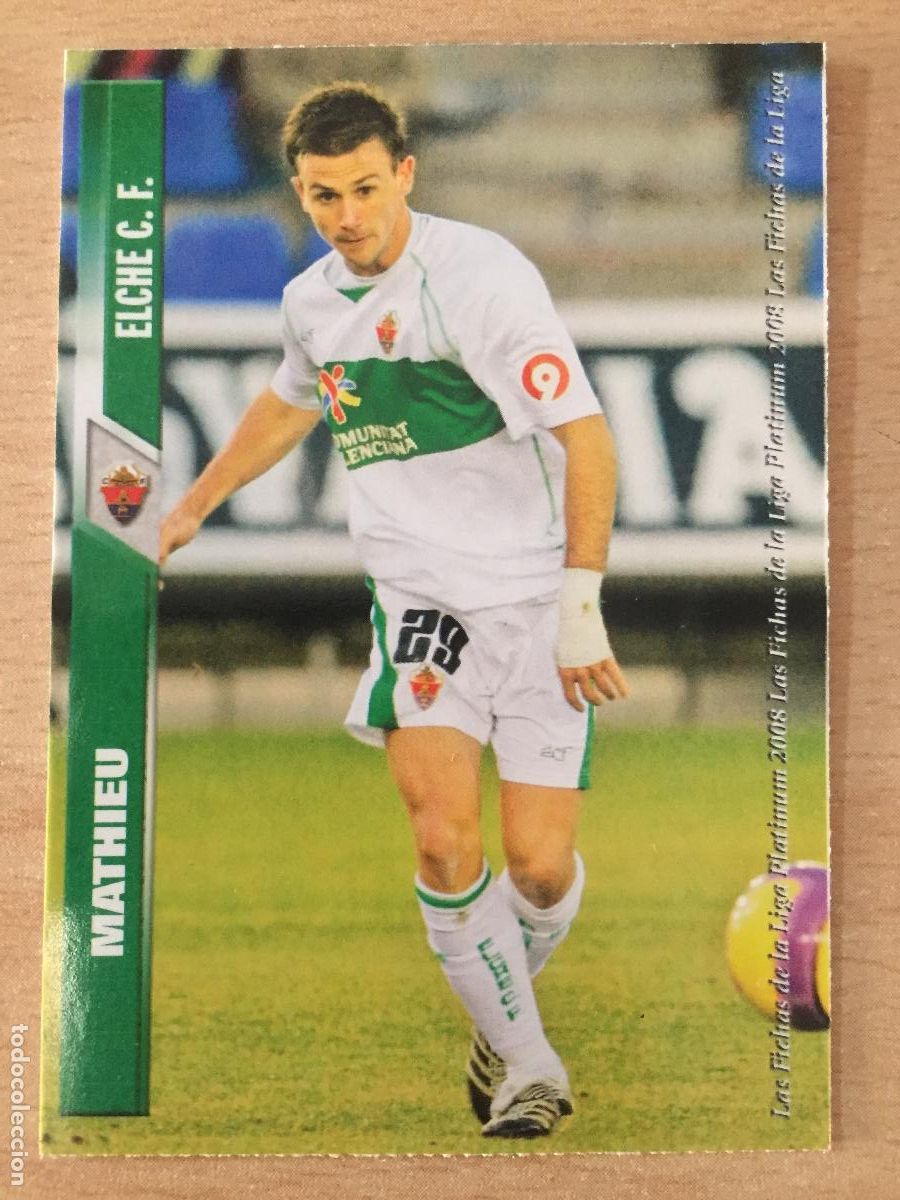 Cromos de f&uacute;tbol: 2007-2008 - 1228 MATHIEU - ELCHE CF - MUNDICROMO - Foto 1