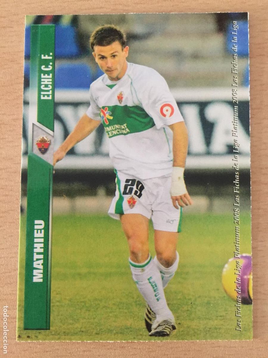 Cromos de f&uacute;tbol: 2007-2008 - 1228 MATHIEU - ELCHE CF - MUNDICROMO - Foto 1