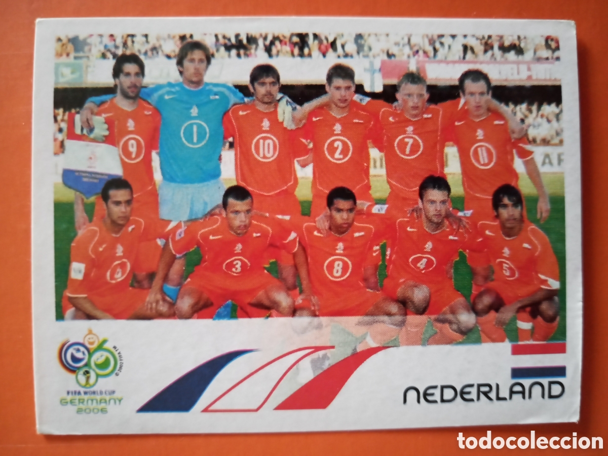 Cartes &agrave; collectionner de Football: CROMO PA&Iacute;SES BAJOS. MUNDIAL ALEMANIA 2006