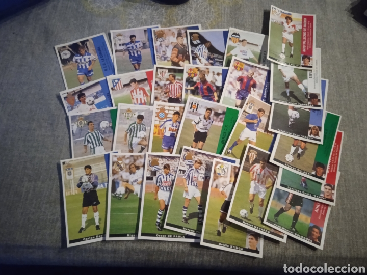 Cromos de Futebol: ED. PANINI 1995 96 LOTE DE 27 ULTIMOS FICHAJES ( DEL 1 AL 28 ) SIN PEGAR