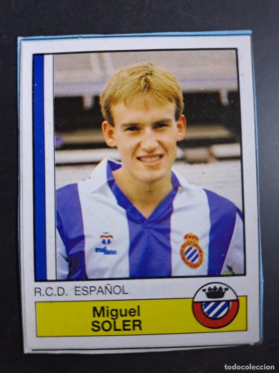 Fu&szlig;ball-Sticker: CROMO SOLER 103 ESPA&Ntilde;OL FUTBOL 87 CONDE 91 CADIZ 1986 1987 PANINI RECORTADO RECUPERADO