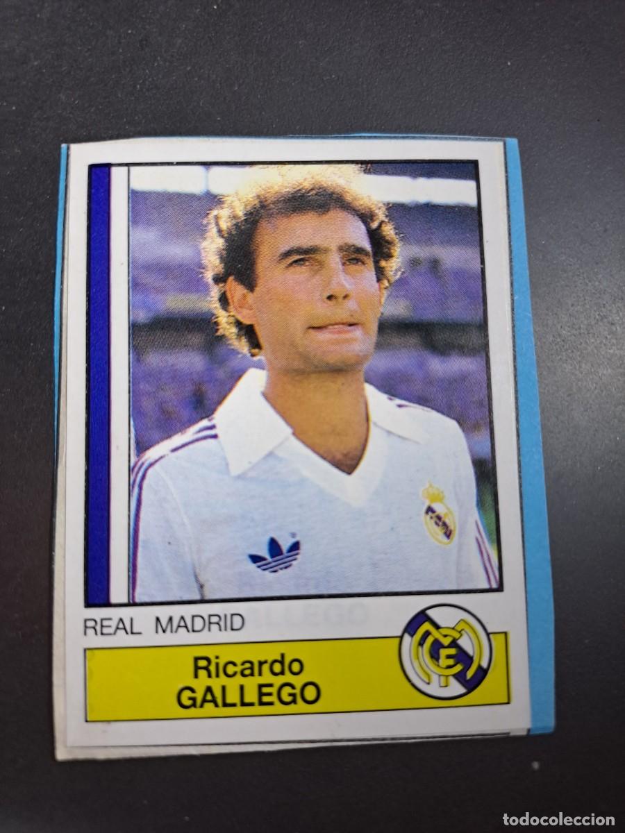Fu&szlig;ball-Sticker: CROMO GALLEGO 124 REAL MADRID FUTBOL 87 BONET 138 MALLORCA 86 1986 1987 PANINI RECORTADO RECUPERADO