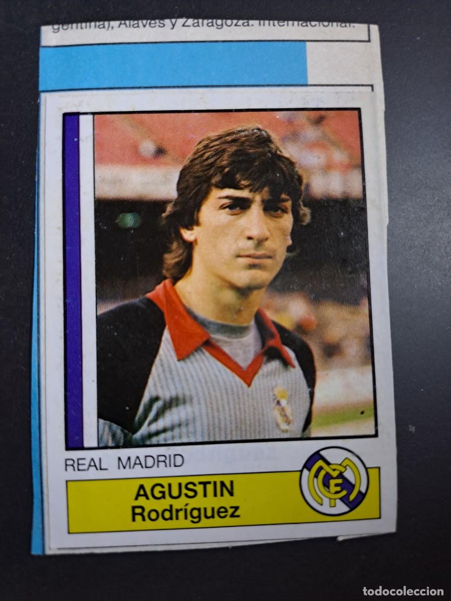 Cromos de f&uacute;tbol: CROMO AGUSTIN 131 REAL MADRID FUTBOL 87 SERRA FERRER 135 MALLORCA 1986 1987 PANINI RECORTADO RECUPER