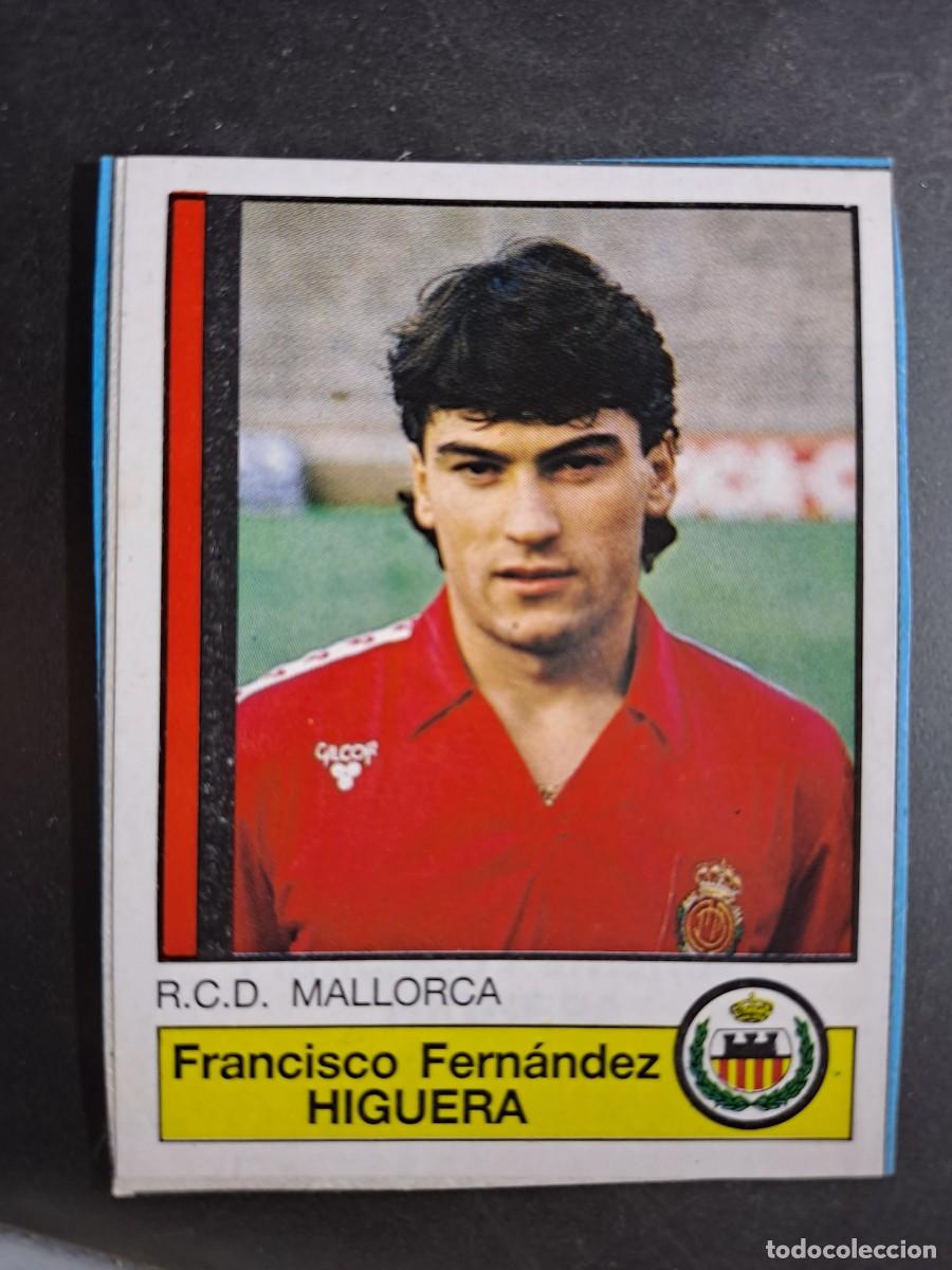 Cromos de Futebol: CROMO HIGUERA 148 MALLORCA FUTBOL 87 86 1986 1987 PANINI RECORTADO RECUPERADO