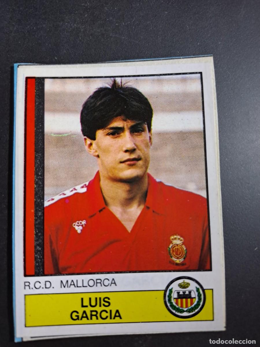 Fu&szlig;ball-Sticker: CROMO LUIS GARCIA 142 MALLORCA FUTBOL 87 86 1986 1987 PANINI RECORTADO RECUPERADO