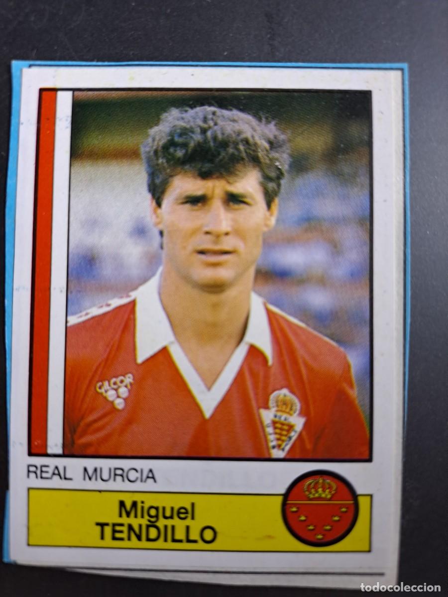 Cromos de Futebol: CROMO TENDILLO 157 MURCIA FUTBOL 87 CRESPI 143 MALLORCA 86 1986 1987 PANINI RECORTADO RECUPERADO