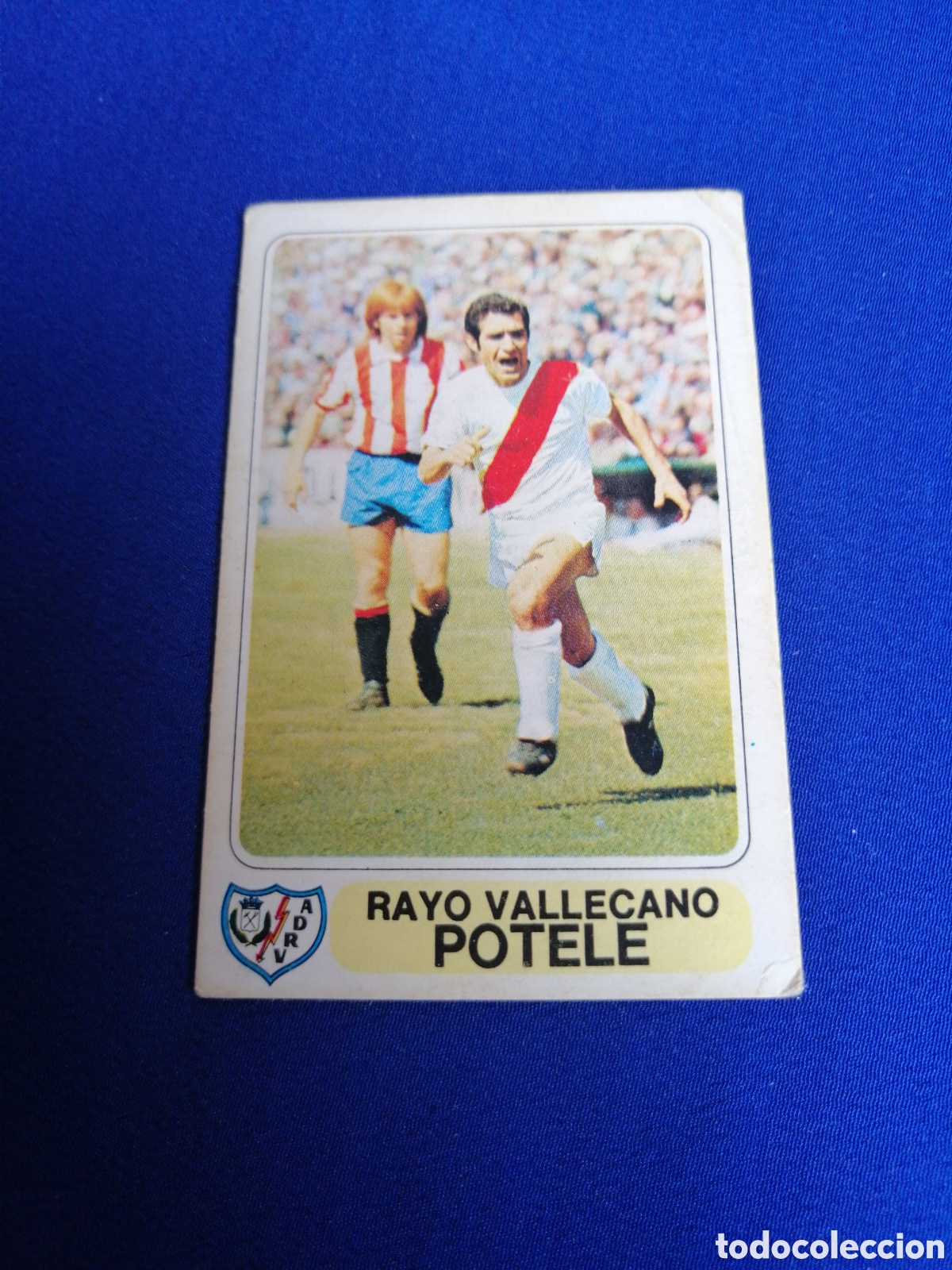 Cromos de f&uacute;tbol: F&Uacute;TBOL EN ACCI&Oacute;N POTELE