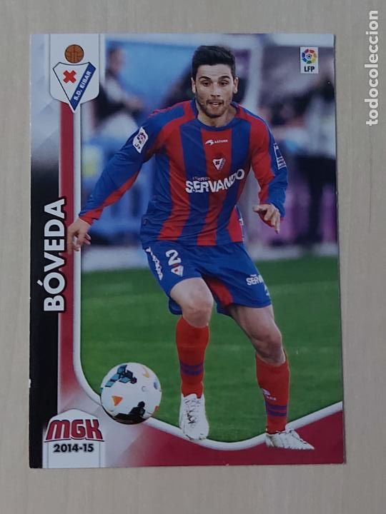 Cromos de f&uacute;tbol: CROMO N&ordm; 130 BOVEDA - MEGACRACKS 2014 15 - EIBAR - Foto 1
