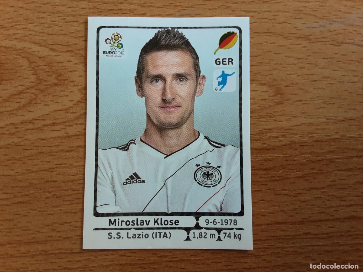 Football Stickers: CROMO FUTBOL EURO 2012 PANINI 247.KLOSE-ALEMANIA-NUNCA PEGADO