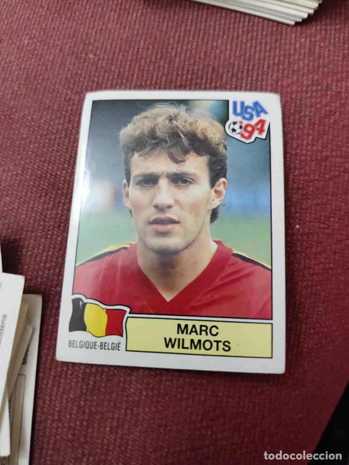 Cromos de Futebol: Wimots a B&eacute;lgica 395 B&eacute;lgica usa 94 1994 sin pegar