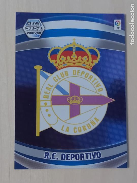 Cromos de F&uacute;tbol: CROMO N&ordm; 91 ESCUDO - MEGACRACKS 2007 08 - DEPORTIVO DE LA CORU&Ntilde;A
