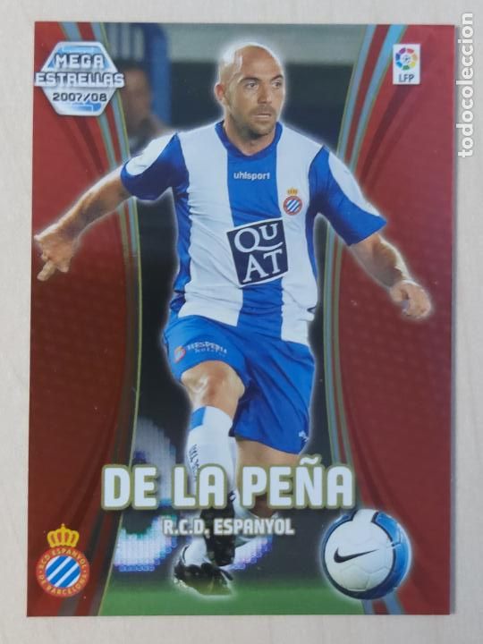 Cartes &agrave; collectionner de Football: CROMO N&ordm; 373 DE LA PE&Ntilde;A - MEGACRACKS 2007 08 - MEGA ESTRELLAS