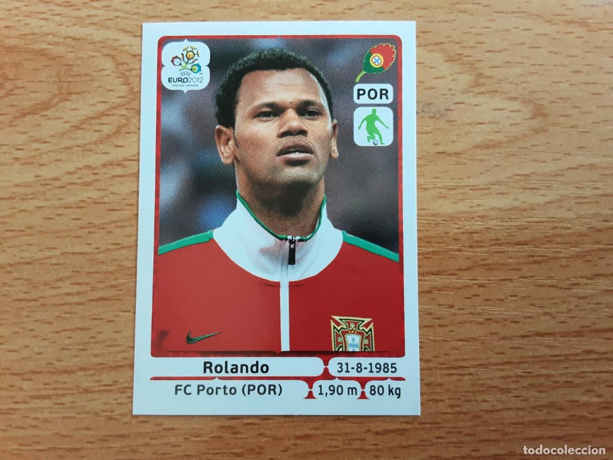Football Stickers: CROMO FUTBOL EURO 2012 PANINI 264.ROLANDO-PORTUGAL-NUNCA PEGADO