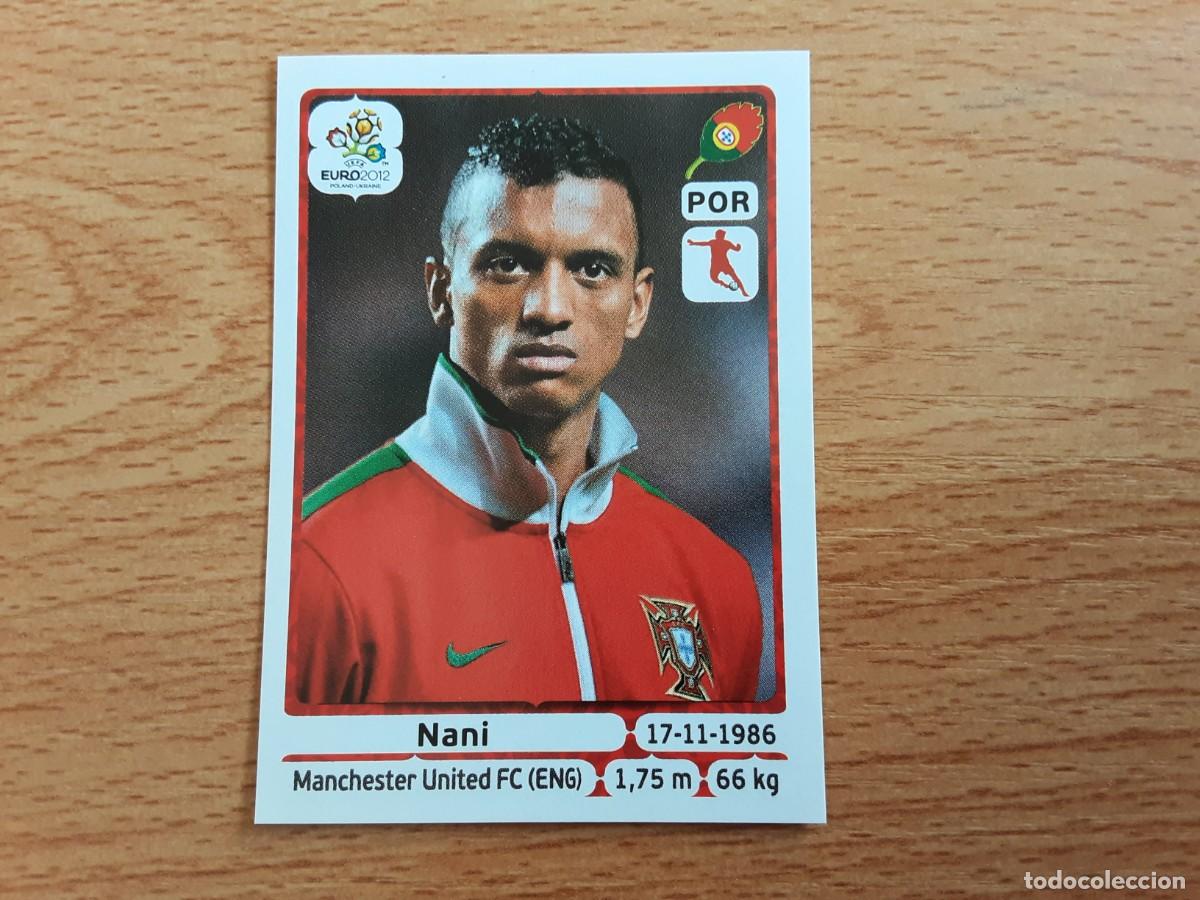 Cromos de f&uacute;tbol: CROMO FUTBOL EURO 2012 PANINI 272.NANI-PORTUGAL-NUNCA PEGADO