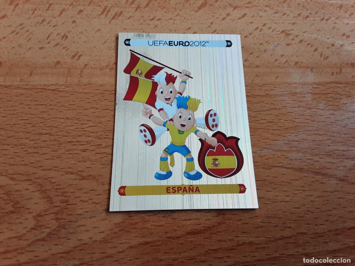 Cromos de F&uacute;tbol: CROMO FUTBOL EURO 2012 PANINI 281.LOGO MASCOTA-ESPA&Ntilde;A-NUNCA PEGADO