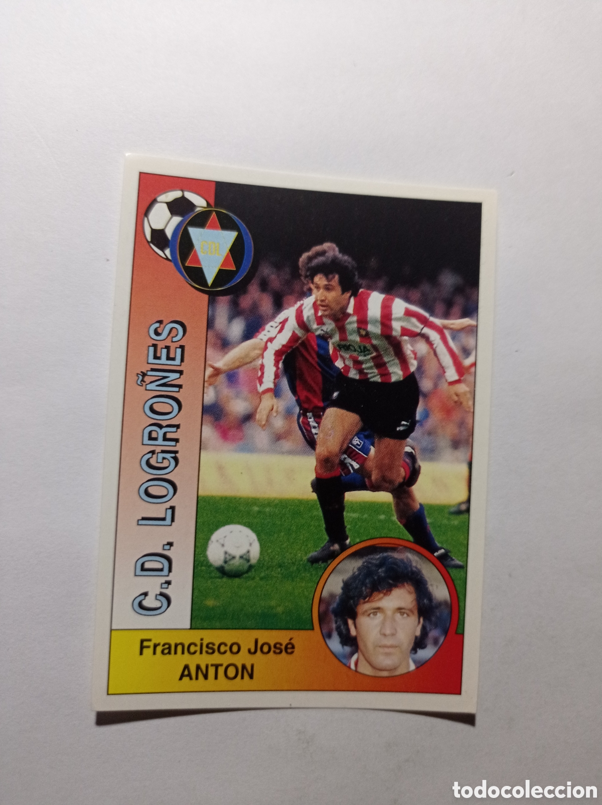 Cromos de Futebol: ANTON LOGRO&Ntilde;&Eacute;S 169 PANINI LIGA 1994/95 94 95 NUEVO SIN PEGAR