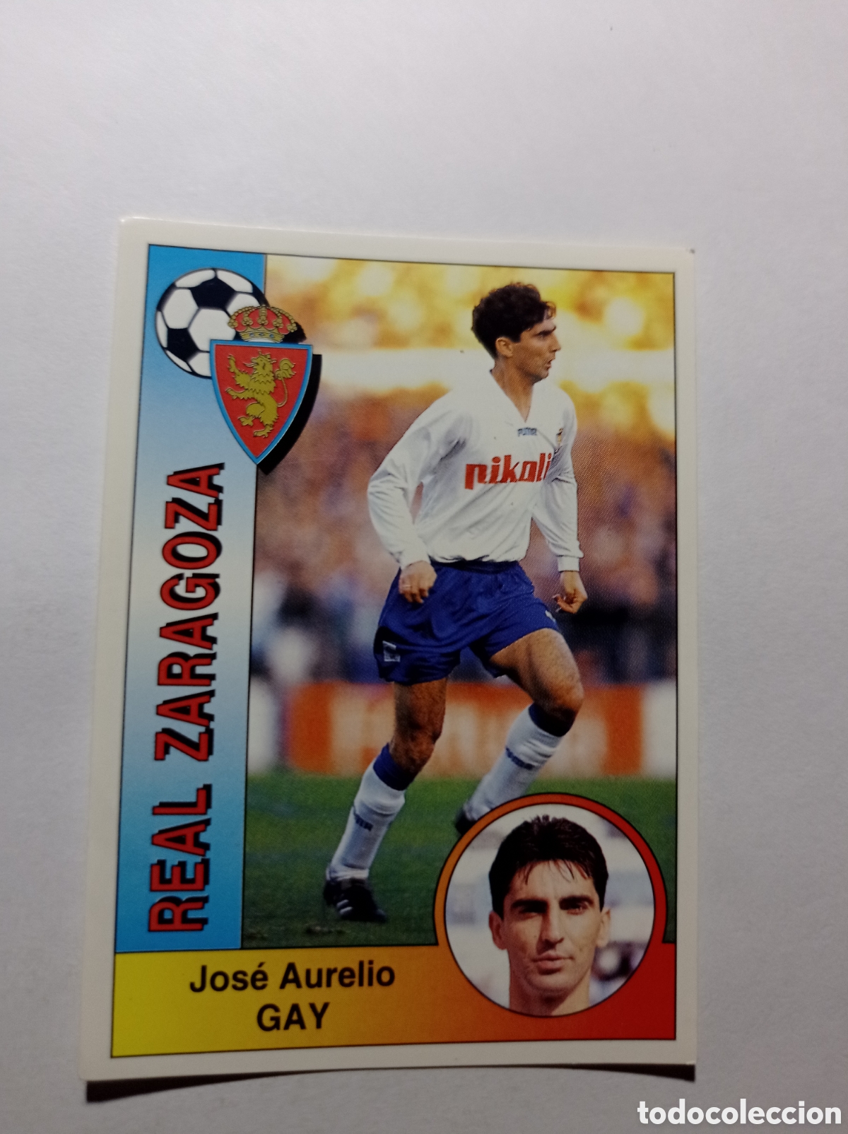Fu&szlig;ball-Sticker: GAY ZARAGOZA 353 PANINI LIGA 1994/95 94 95 NUEVO SIN PEGAR
