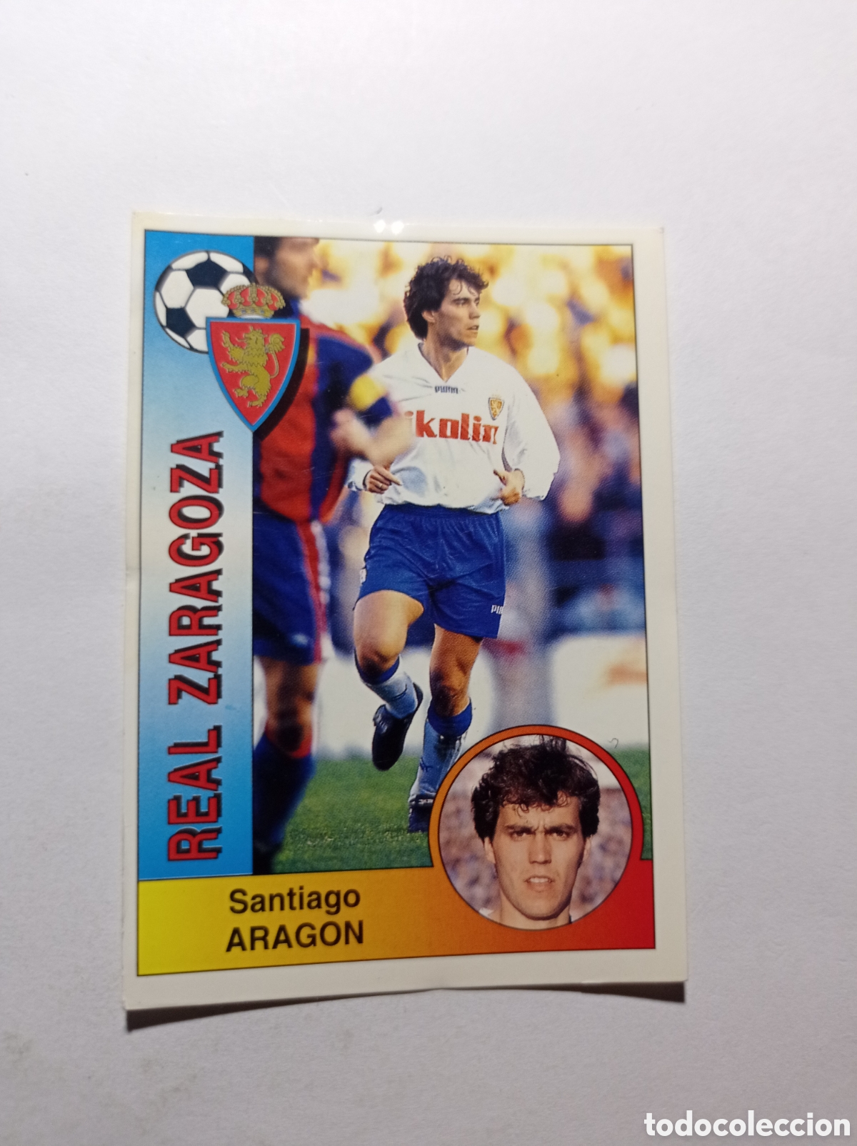 Fu&szlig;ball-Sticker: ARAGON ZARAGOZA 352 PANINI LIGA 1994/95 94 95 NUEVO SIN PEGAR