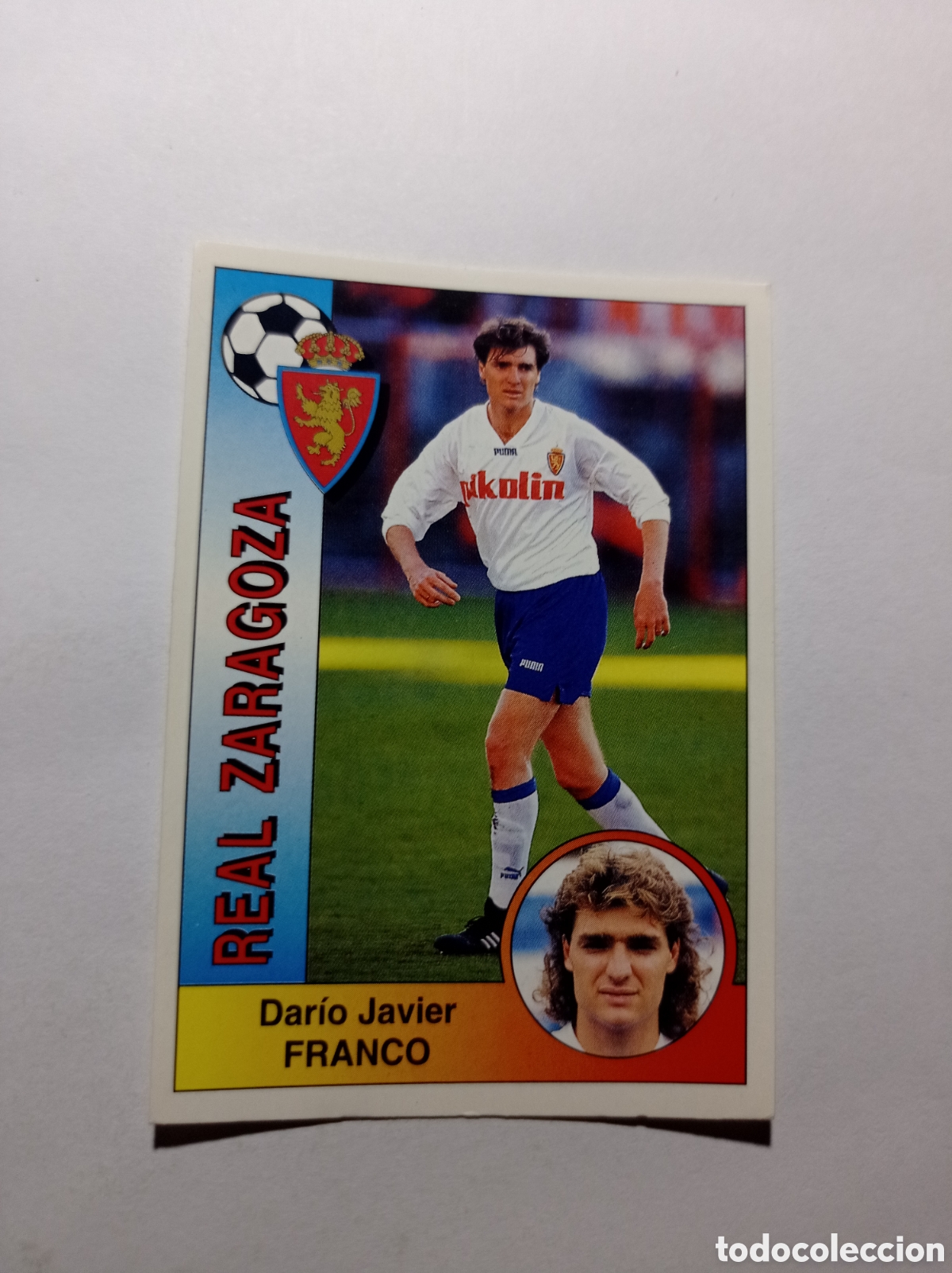 Fu&szlig;ball-Sticker: FRANCO ZARAGOZA 350 PANINI LIGA 1994/95 94 95 NUEVO SIN PEGAR