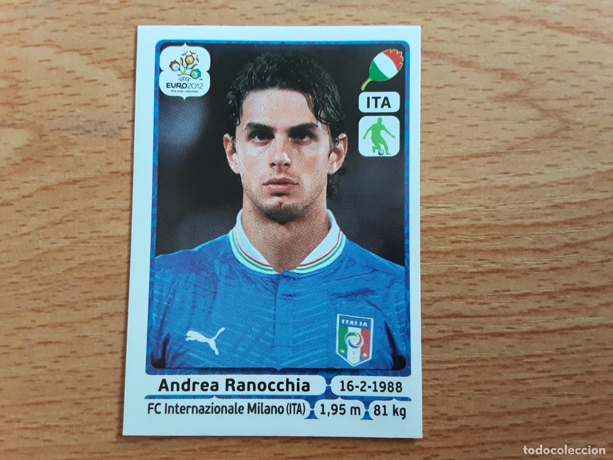 Cromos de F&uacute;tbol: CROMO FUTBOL EURO 2012 PANINI 320.RANOCCHIA-ITALIA-NUNCA PEGADO