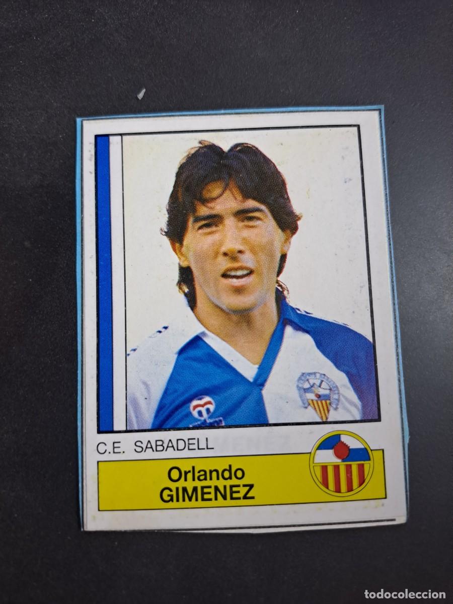 Figurine di Calcio: CROMO CARLOS 236 RACING SANTANDER FUTBOL 87 GIMENEZ 224 SABADELL 1987 PANINI RECORTADO RECUPERADO