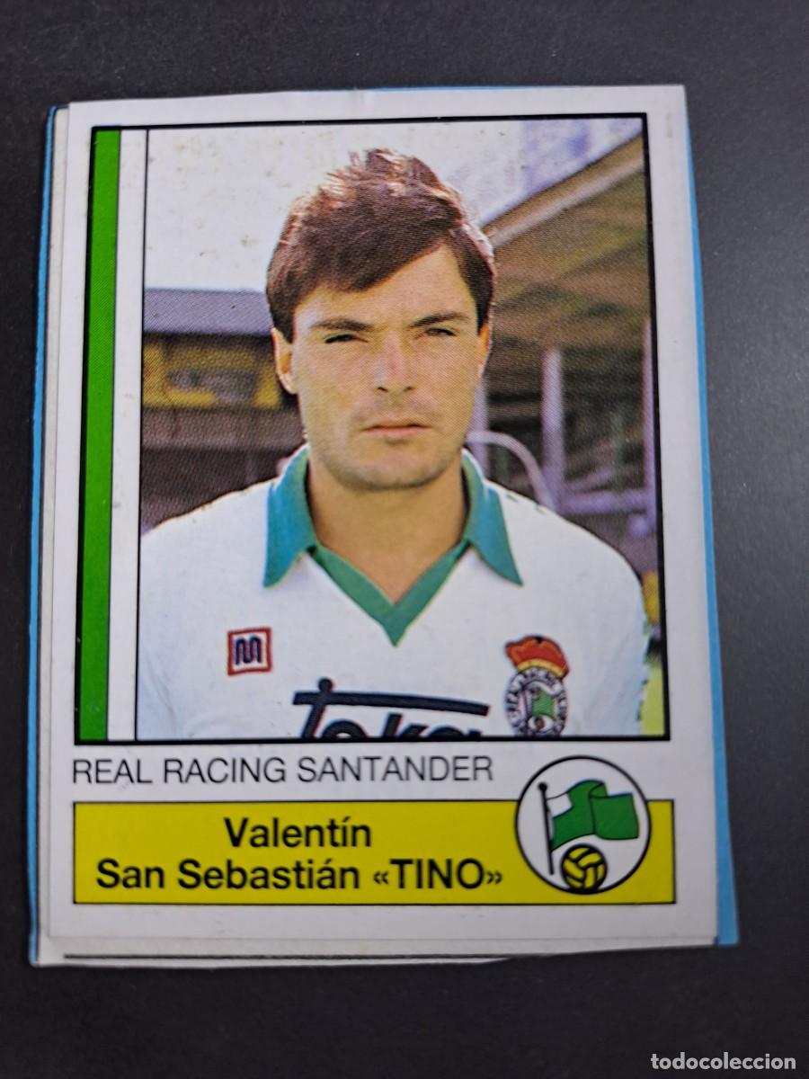Figurine di Calcio: CROMO TINO 232 RACING SANTANDER FUTBOL 87 ZUNZUNEGUI 220 SABADELL 86 1987 PANINI RECORTADO RECUPERAD