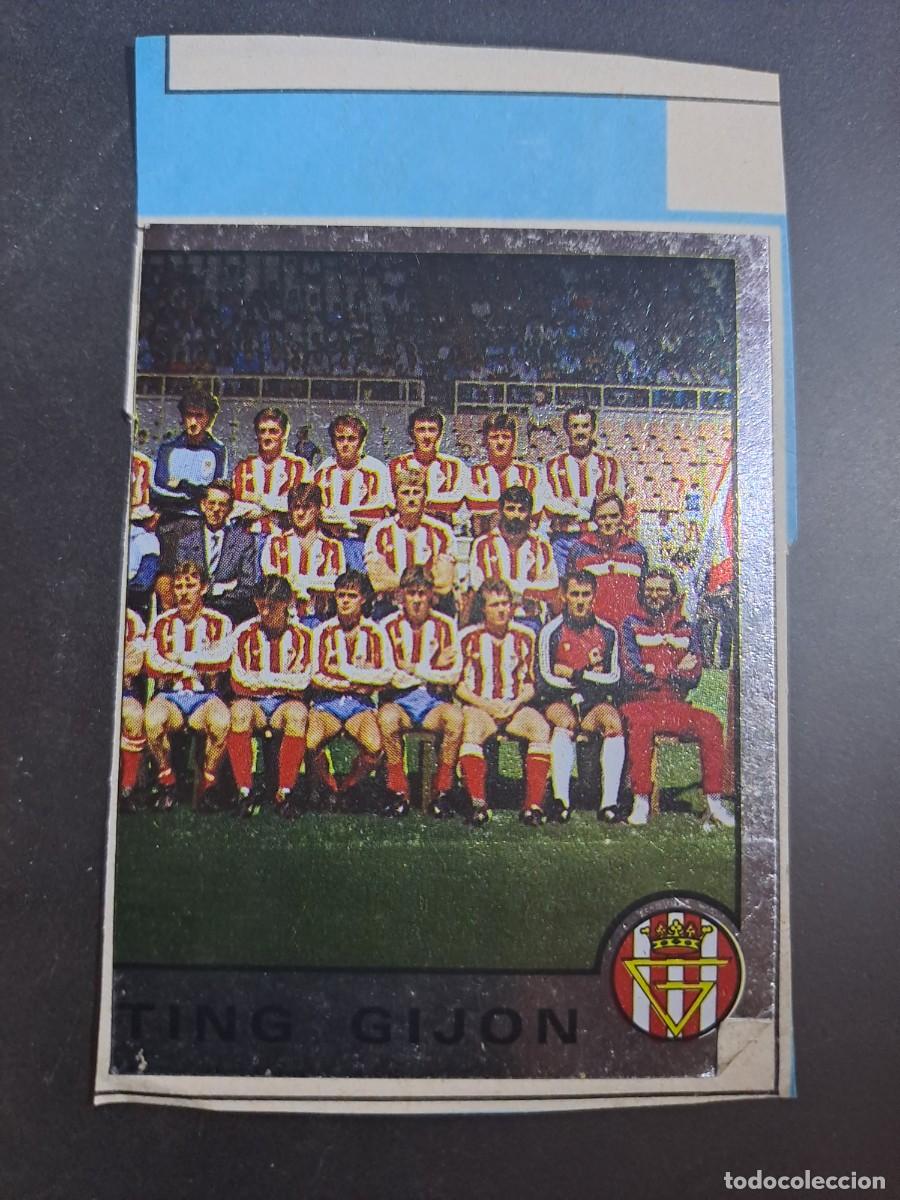 Figurine di Calcio: CROMO HIERRO 310 VALLADOLID FUTBOL 87 ALINEACION 304 SPORTING GIJON 1986 1987 PANINI RECUPERADO