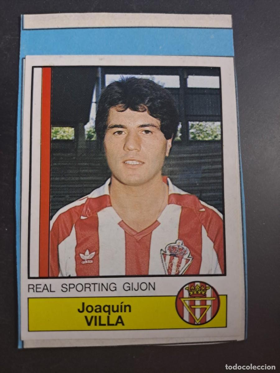 Cromos de Futebol: CROMO FENOY 307 VALLADOLID FUTBOL 87 VILLA 301 SPORTING GIJON 1986 1987 PANINI RECORTADO RECUPERADO