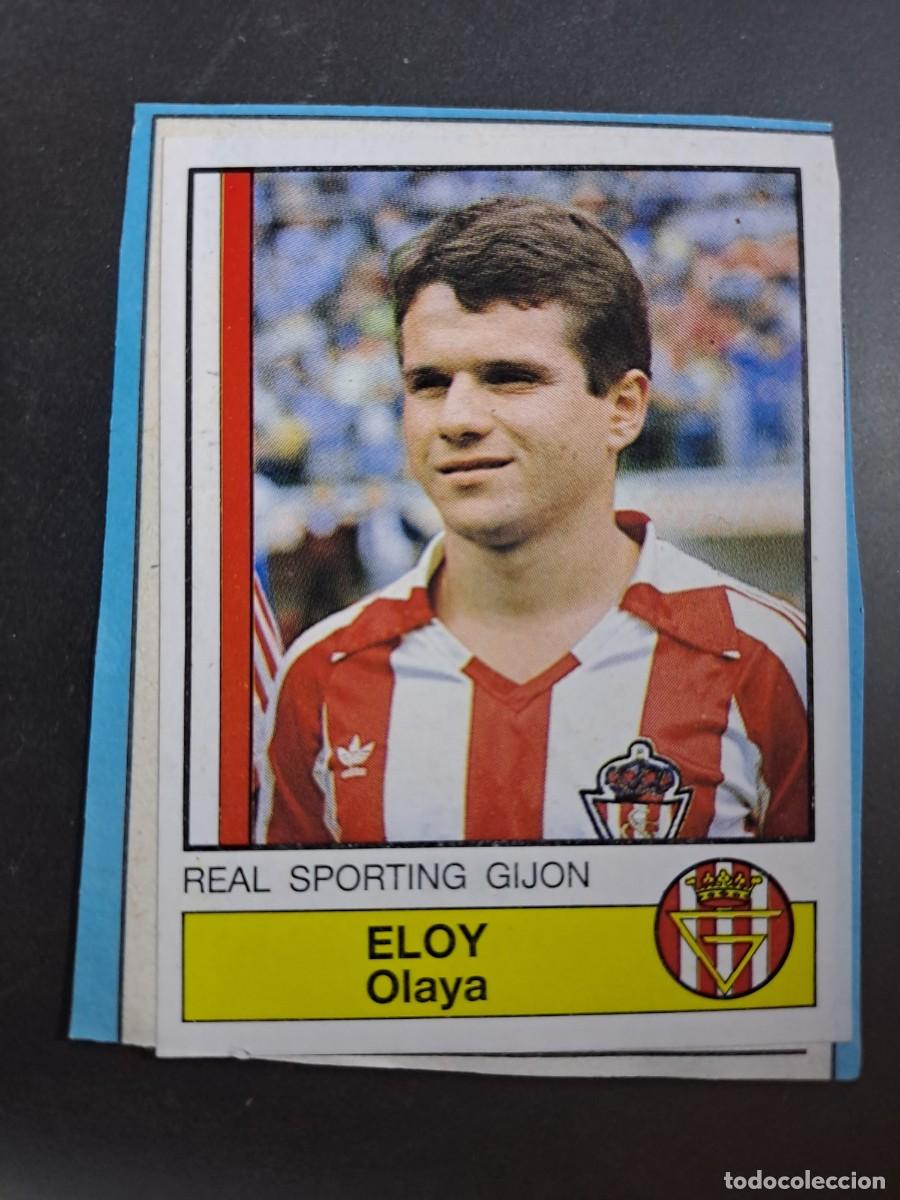 Fu&szlig;ball-Sticker: CROMO EUSEBIO 313 VALLADOLID FUTBOL 87 ELOY 299 SPORTING GIJON LIGA 1986 1987 PANINI RECUPERADO RECO