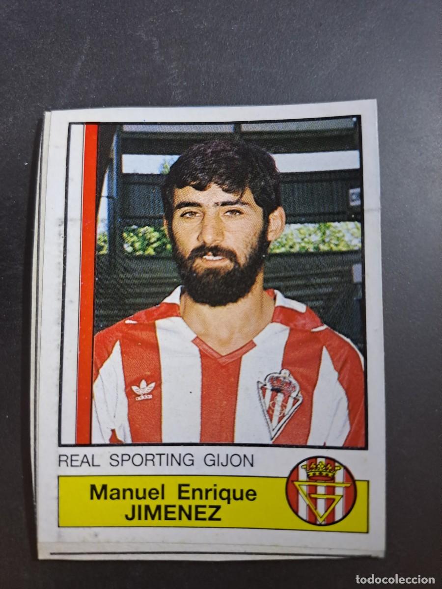 Figurine di Calcio: CROMO JIMENEZ 291 SPORTING GIJON FUTBOL 87 86 LIGA 1986 1987 PANINI RECUPERADO RECORTADO