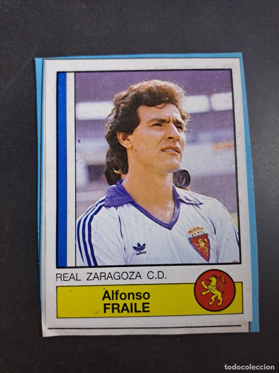 Fu&szlig;ball-Sticker: CROMO MORE 314 VALLADOLID FUTBOL 87 86 FRAILE 332 ZARAGOZA 1986 1987 PANINI RECUPERADO RECORTADO
