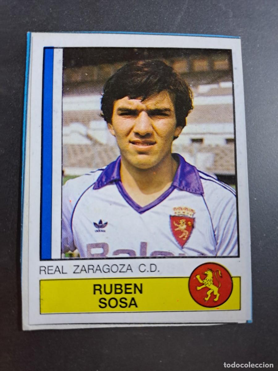Figurine di Calcio: CROMO RUBEN SOSA 338 ZARAGOZA FUTBOL 87 86 LIGA 1986 1987 PANINI RECUPERADO RECORTADO