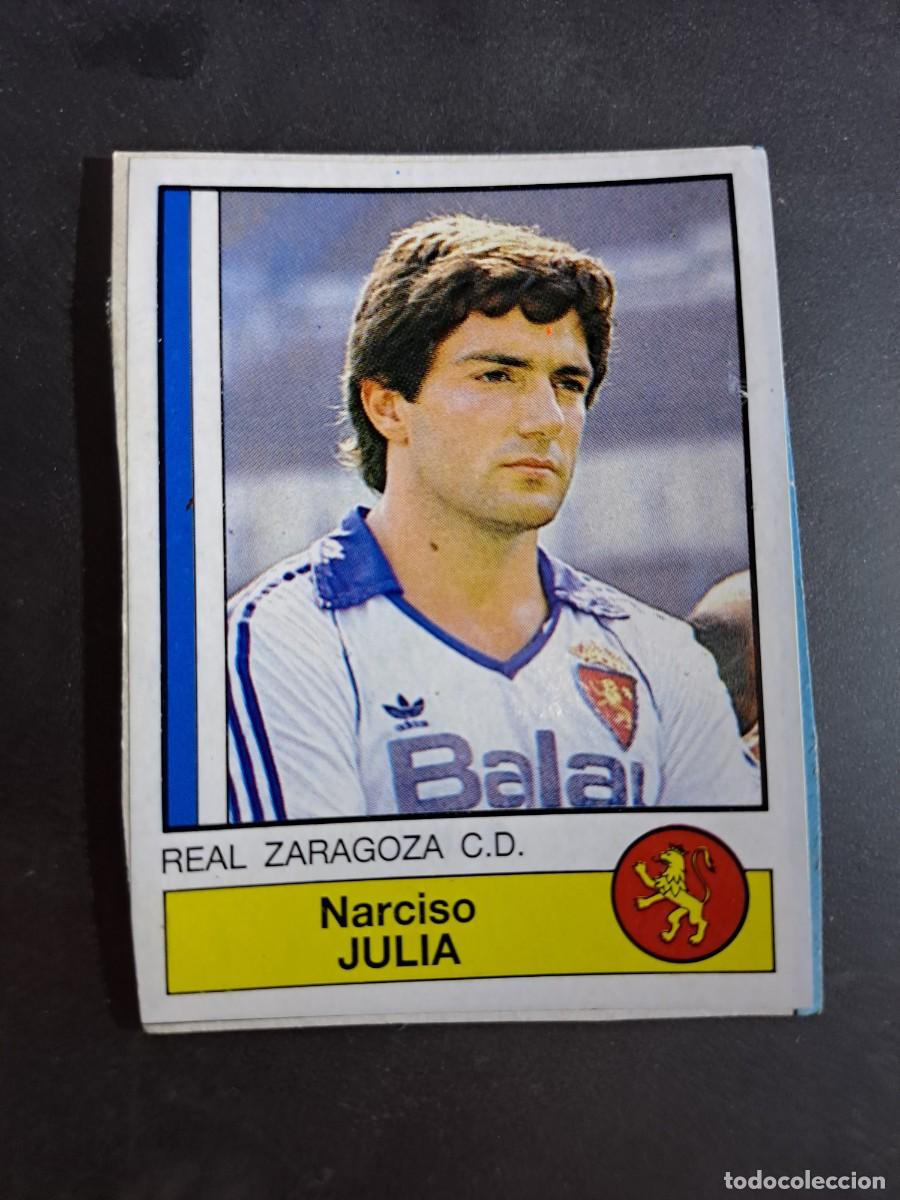 Figurine di Calcio: CROMO JULIA 329 ZARAGOZA FUTBOL 87 86 LIGA 1986 1987 PANINI RECUPERADO RECORTADO