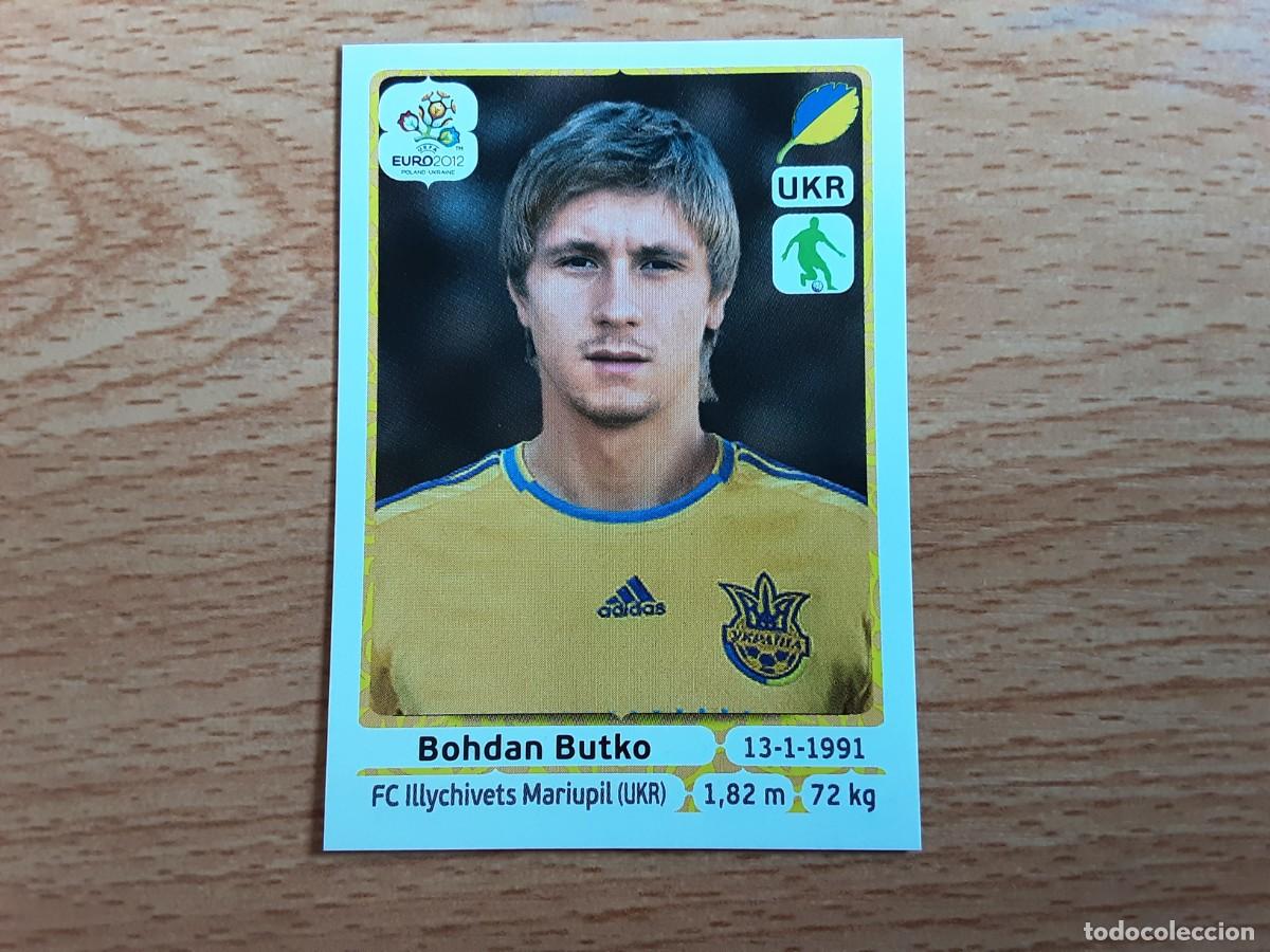 Football Stickers: CROMO FUTBOL EURO 2012 PANINI 409.BUTKO-UCRANIA-NUNCA PEGADO