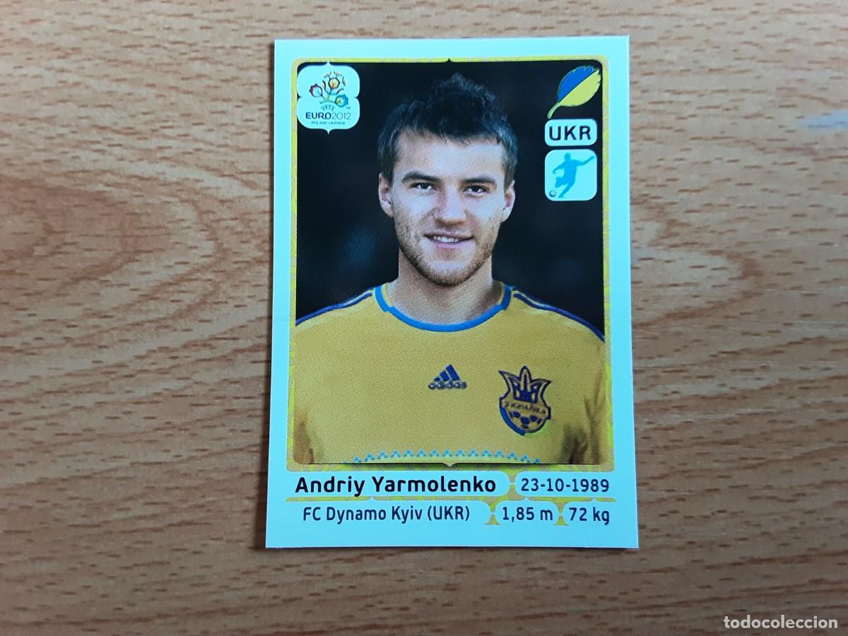 Football Stickers: CROMO FUTBOL EURO 2012 PANINI 419.YARMOLENKO-UCRANIA-NUNCA PEGADO