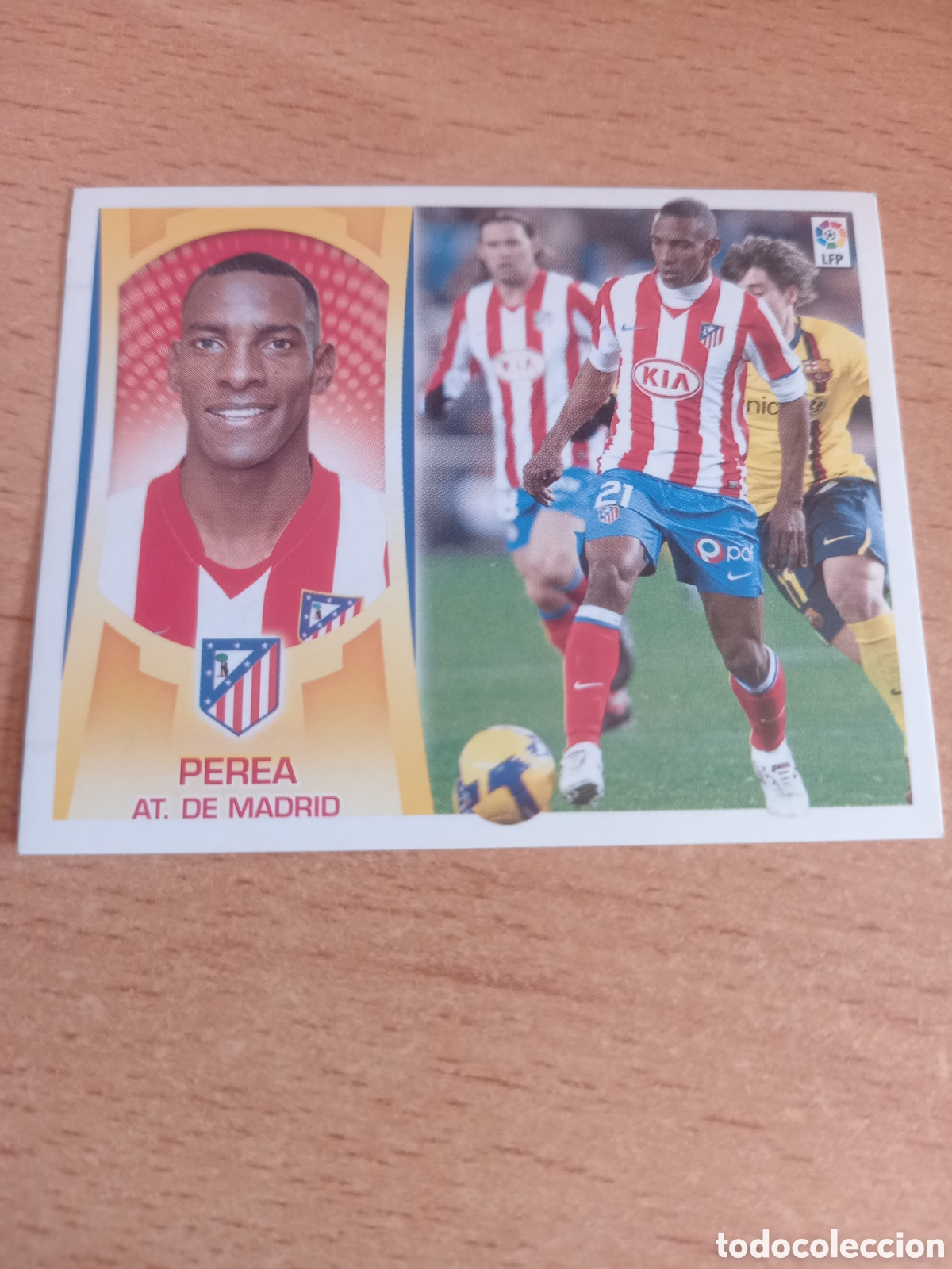 Figurine di Calcio: Perea Atl&eacute;tico de Madrid liga 2009 2010 09 10 ediciones este
