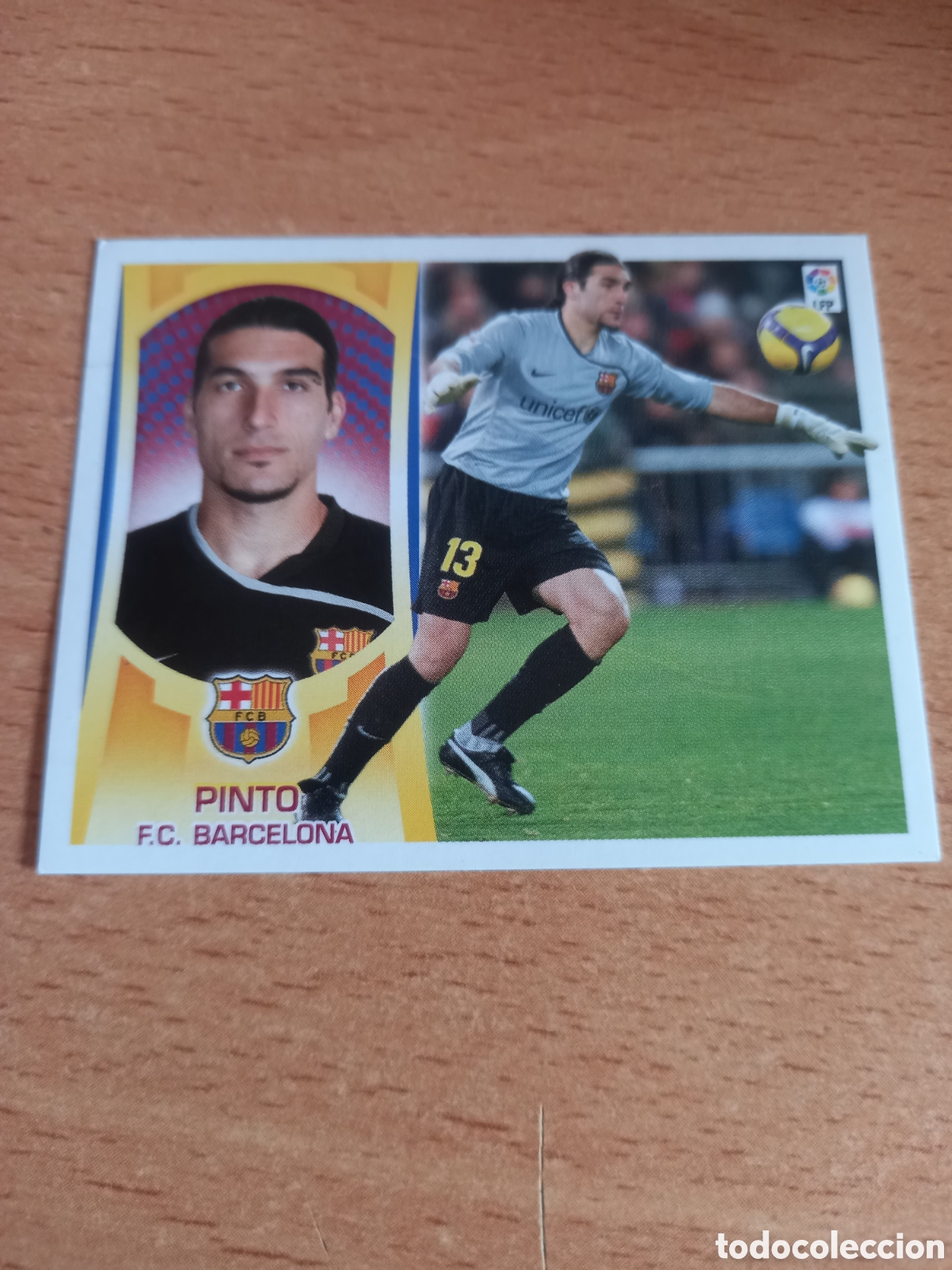 Football Stickers: Pinto Barcelona liga 2009 2010 09 10 ediciones este