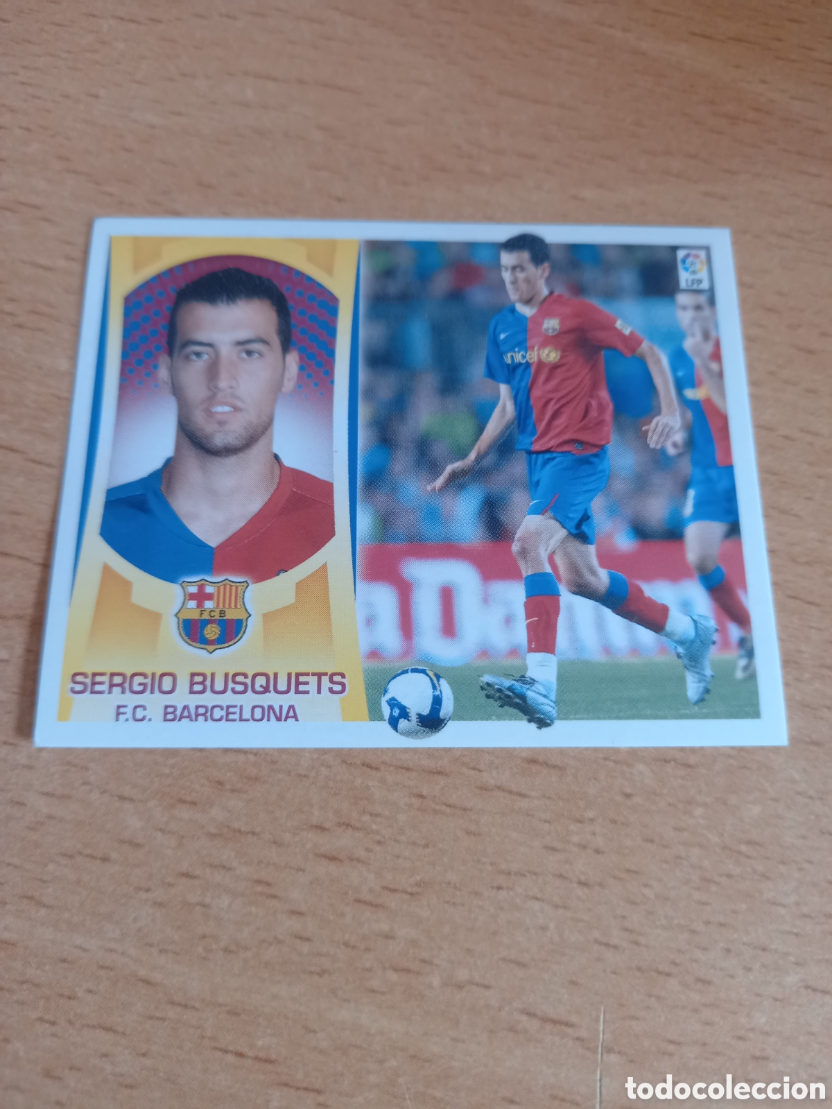 Figurine di Calcio: Sergio Busquets Barcelona liga 2009 2010 09 10 ediciones este