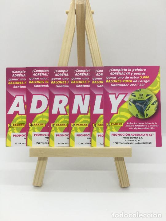 Cromos de Futebol: Pack 6 Letras ADRNLY Liga Santander Adrenalyn XL 2021/2022 Panini