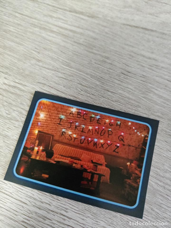 Cromos de F&uacute;tbol: N&uacute;mero 21 stranger things serie Netflix 2022 22 sin pegar primera colecci&oacute;n pegar